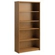 ADD TO YOUR SET: Bush Envoy 5 Shelf Wood Bookcase in Natural Cherry