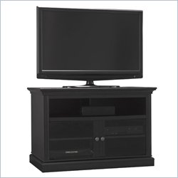 Bush New Haven Swivel Base TV Stand in Aged Tobacco