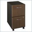 ADD TO YOUR SET: Bush Series A Two-Drawer File in Sienna Walnut/Bronze