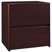Bush Northfield 2 Drawer Lateral Wood File Storage Cabinet in Cherry