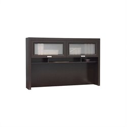 Bush Furniture Tuxedo Mocha Cherry Hutch for L-Desk