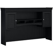 Bush Fairview Black Hutch for L-Desk