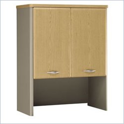 Bush Furniture Light Oak Series A - 30 inch Hutch