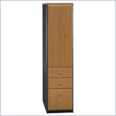 Bush Series A Vertical Wood File Locker in Natural Cherry