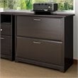 ADD TO YOUR SET: Bush Cabot Lateral File Cabinet in Espresso Oak