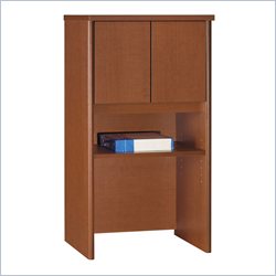 Bush Series C 24 Inch Strorage Hutch in Auburn
