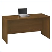 Bush Series C 60W Credenza Shell in Warm Oak