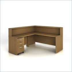 Bush Series C 003 Reception Configuration in Warm Oak