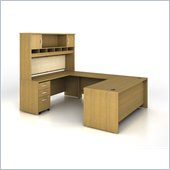 Bush Series C 004 Executive Configuration in Warm Oak