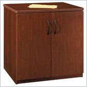 Bush Furniture Contours Collection 30 Storage Cabinet in Hansen Cherry