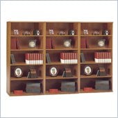 Bush Series C 5 Shelf Wall Bookcase in Natural Cherry
