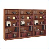 Bush Series C 5 Shelf Wall Bookcase in Auburn Maple