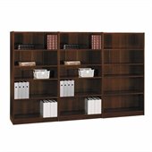 Bush Universal 5 Shelf Wall Bookcase in Vogue Cherry