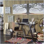 Bush Canted Laptop Desk in Macchiata Finish