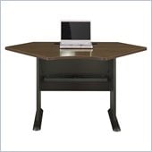 Bush Series A 42 Corner Desk in Sienna Walnut/Bronze