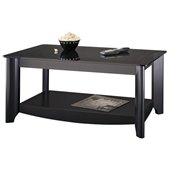 Bush Myspace Aero Coffee Table in Black Finish