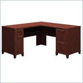 Bush Enterprise 60W x 60D L-Desk in Medium Gloss Satin Finish