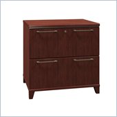 Bush Enterprise 30W 2-Drawer Lateral File in Harvest Cherry Finish