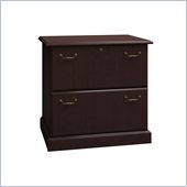 Bush Syndicate 30W 2-Drawer Lateral File in Mocha Cherry