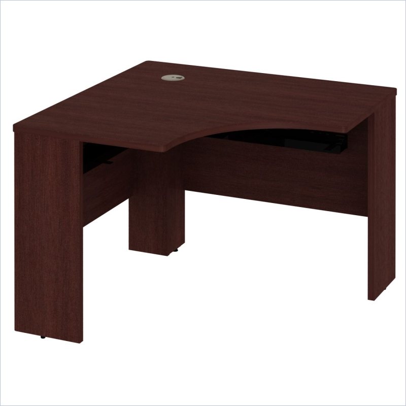 Bush Quantum 42W x 42D Universal Corner Desk in Harvest Cherry