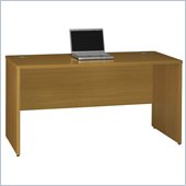 Bush Quantum 60W Credenza Shell in Modern Cherry Finish