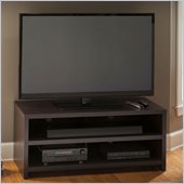 Bush Kemp Flat Panel TV Stand in Dark Macchiata