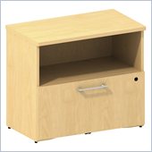 Bush 300 Series 1-Drawer Lateral File in Natural Maple