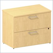 Bush 300 Series 2-Drawer Lateral File in Natural Maple