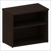Bush 300 Series Lower Bookcase Cabinet in Mocha Cherry