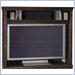 Bush Furniture Savannah Collection 54 Inch Corner Plasma TV Hutch