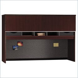 Bush Furniture Milano Harvest Cherry 66 Inch Credenza Hutch 51581 SM2 Bush Furniture Milano Harvest Cherry 66 Inch Credenza Hutch