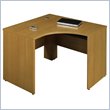ADD TO YOUR SET: Bush Quantum Modern Cherry 47 Inch Left Corner Shell
