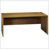 Bush Quantum 72 Wood Credenza Shell in Modern Cherry