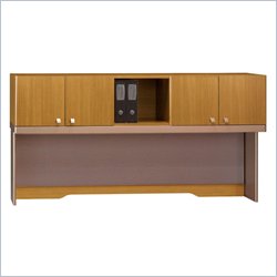 Bush Furniture Quantum Modern Cherry 72 Inch Hutch