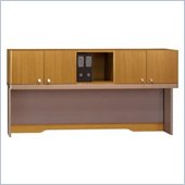 Bush Quantum Modern Cherry 72 Inch Hutch