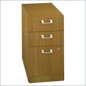 Bush Quantum 3 Drawer Vertical Wood File Cabinet in Modern Cherry