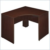 Bush Quantum 47 Left Corner Credenza Desk in Harvest Cherry