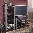 Bush Furniture Belize Wood TV Stand and Audio Rack