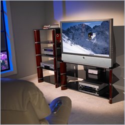 Bush Furniture Segments Collection 42 Inch Wood TV Stand and Audio Tower Best Price