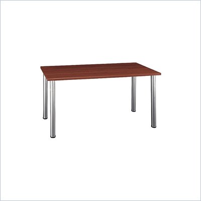 Training Tables on Furniture Aspen Large Rectangle Table With Wood Top And Metal Legs