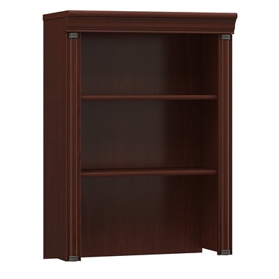 Bush Birmingham Executive Hutch for Lateral File in Cherry