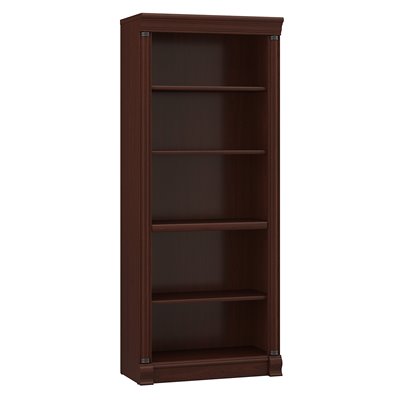 Furniture Shops Birmingham on Bush Furniture Birmingham 5 Shelf Wood Bookcase In Harvest Cherry