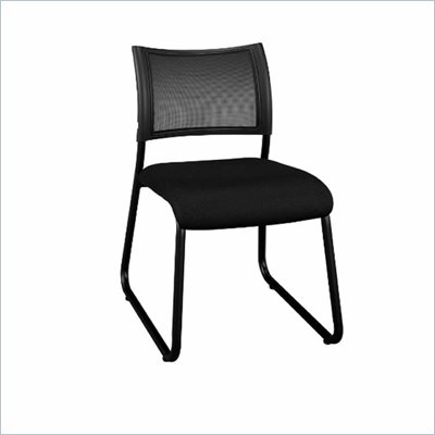 Bush Invite Collection Fabric Task Chair in Black