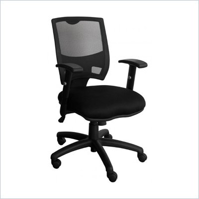 Bush Advance Mesh Managers Chair in Black