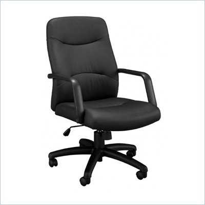 Bush Activate Leatherette Managers Chair in Black