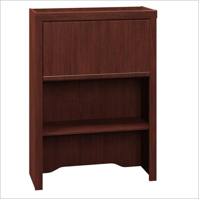 Bush Enterprise 30"W Lateral File Overhead in Harvest Cherry Finish
