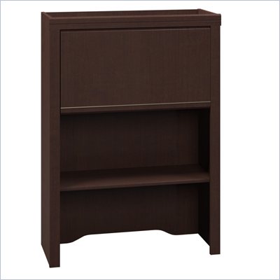 Bush Enterprise 30"W Lateral File Overhead in Mocha Cherry Finish