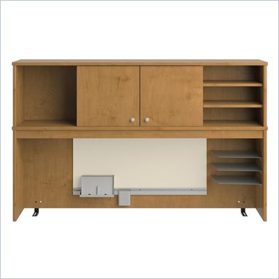 Bush Envoy Wood Hutch in Natural Cherry