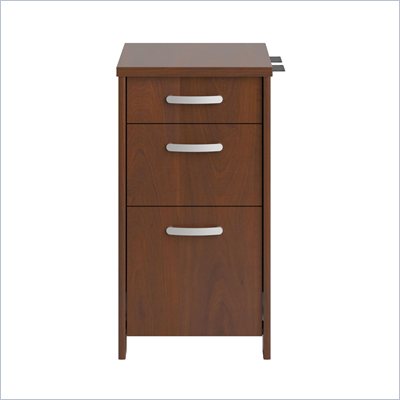 Bush Envoy 3 Drawer Pedestal in Hansen Cherry Finish