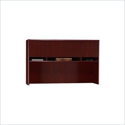 Bush Northfield Hutch for Credenza in Harvest Cherry